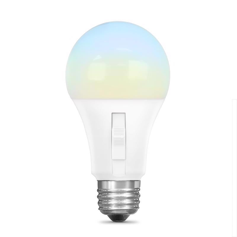 Feit A19 E26 (Medium) LED Motion Activated Bulb Tunable White/Color Changing 100 Watt Equivalence 1