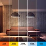 Feit A19 E26 (Medium) LED Motion Activated Bulb Tunable White/Color Changing 100 Watt Equivalence 1