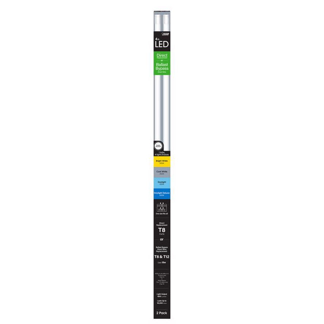 LED LINEAR LAMP 18W 2PK