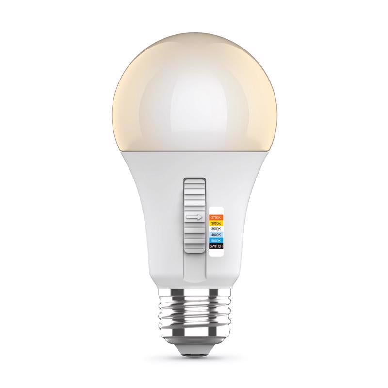 Feit LED A19 E26 (Medium) LED Bulb Color Changing 60 Watt Equivalence 2 pk