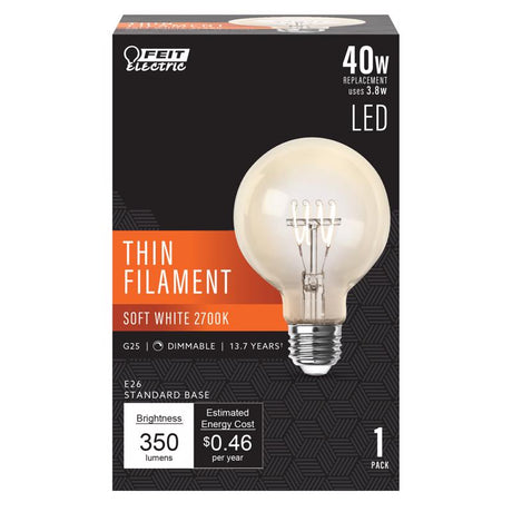 FILAMNT LED BULB G25 SW