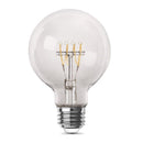 Feit LED Filament G25 E26 (Medium) Filament LED Bulb Soft White 40 Watt Equivalence 1 pk