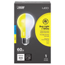 LED BULB A19 60W YELLOW