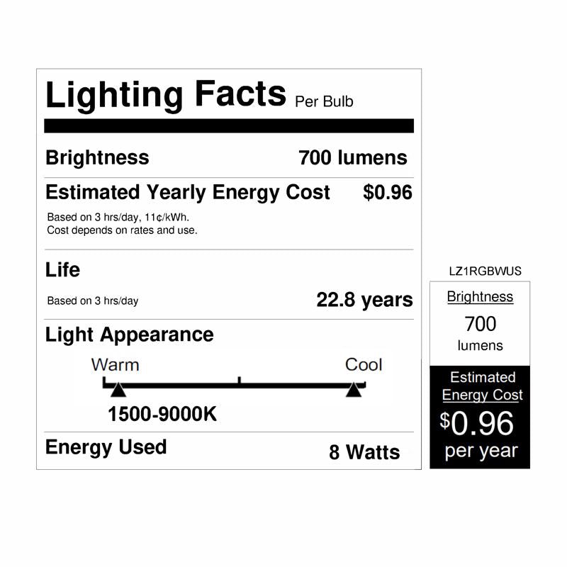 LIFX Smart Home 40 in. L Color Changing Plug-In LED Smart-Enabled Strip Light Extension 1 pk