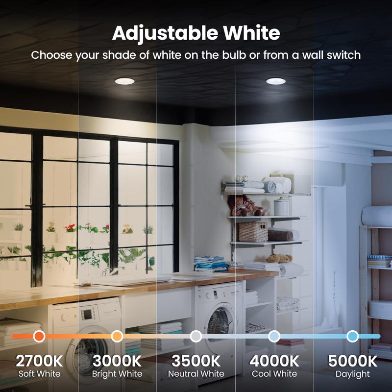 Feit LED R20 E26 (Medium) LED Bulb White 45 Watt Equivalence 2 pk