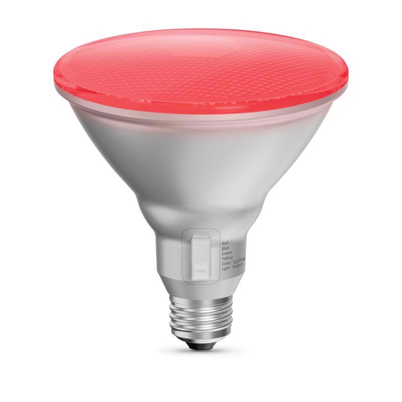 Feit LED Smart PAR38 E26 (Medium) LED Floodlight Bulb Color Changing 90 Watt Equivalence 1 pk