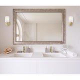Westinghouse Sylvestre 1-Light Champagne Brass Wall Sconce