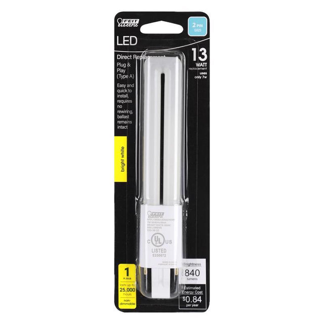 LED LIGHT BULB PL BT WHT