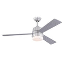 Westinghouse Brinley 52 in. Brushed Nickel Silver LED Indoor Ceiling Fan