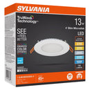 Sylvania TruWave White LED Canless Recessed Downlight 13 W