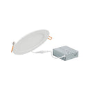 Sylvania TruWave White Disklight Retrofit Kit in. W LED Canless Recessed Downlight 16 W