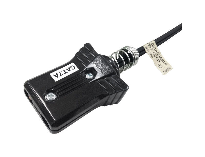 Ace 18/2 HPN 125 V 6 ft. L Appliance Cord