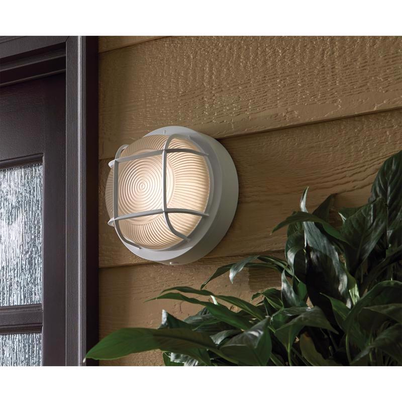 ETI TwistFit White Switch LED Bulkhead Light