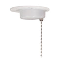 ETI 1.76 in. H X 4.72 in. W X 4.72 in. L White Ceiling Light