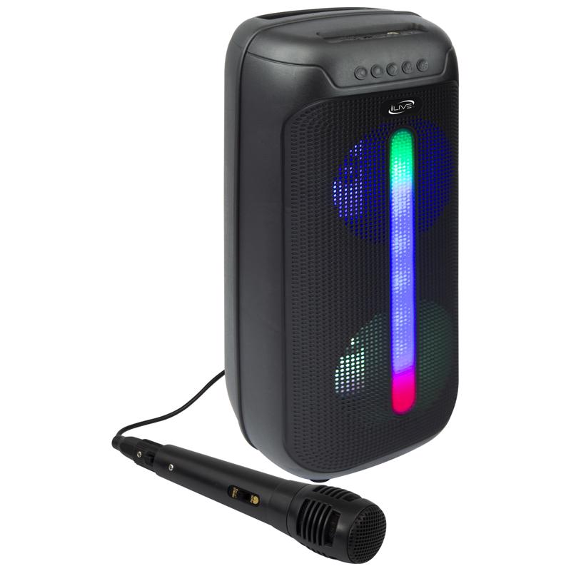 iLive Wireless Bluetooth Color Changing Speaker