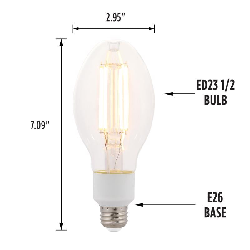 Westinghouse ED23.5 E26 (Medium) Filament LED Bulb Warm White 125 Watt Equivalence 1 pk