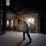 Swann Alpha Motion-Sensing Battery Powered LED Black Security Floodlight