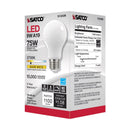 LED A19 E26 SW 75W 1PK