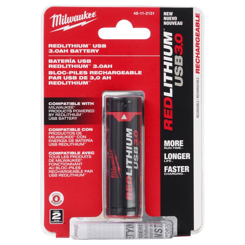 Milwaukee Redltihium Lithium Ion 4 V 3 mAh Battery 48-11-2131 1 pk