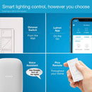Lutron Caseta White 150 W Touch Smart-Enabled Dimmer Switch 1 pk