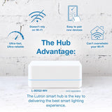 Lutron Caseta White 150 W Touch Smart-Enabled Dimmer Switch 1 pk