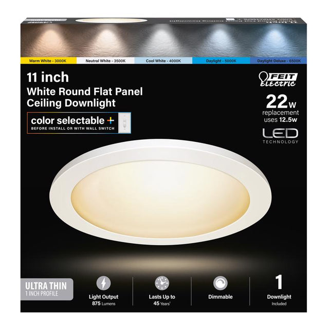 LED FLAT PANEL 11" 12.5W