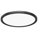 Feit EDGELIT 1.4 in. H X 11 in. W X 11 in. L Matte Black Black LED Flat Panel Light Fixture