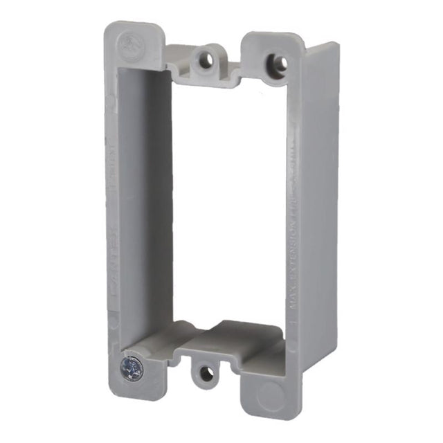 BOX EXTENDERS PVC 1GANG