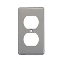 DUPLEX BOX CVR 1GANG GRY