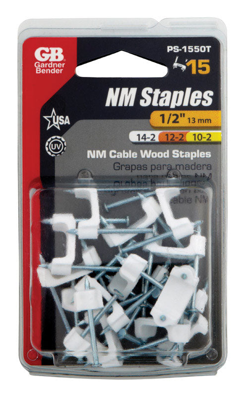 STAPLE 1/2" NM WIRE 15PK