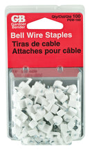 Gardner Bender 3/16 in. W Plastic Insulated Wire Staple 100 pk