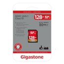 Gigastone Prime 128 GB SDXC Flash Memory Card 1 pk