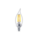 Philips Ultra Definition BA11 E12 (Candelabra) LED Bulb Soft White 40 Watt Equivalence 3 pk