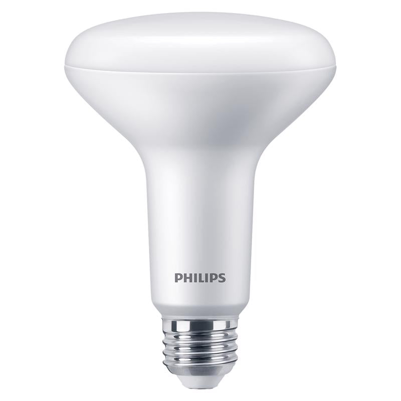 Philips BR30 E26 (Medium) LED Floodlight Bulb Soft White 100 Watt Equivalence 1 pk