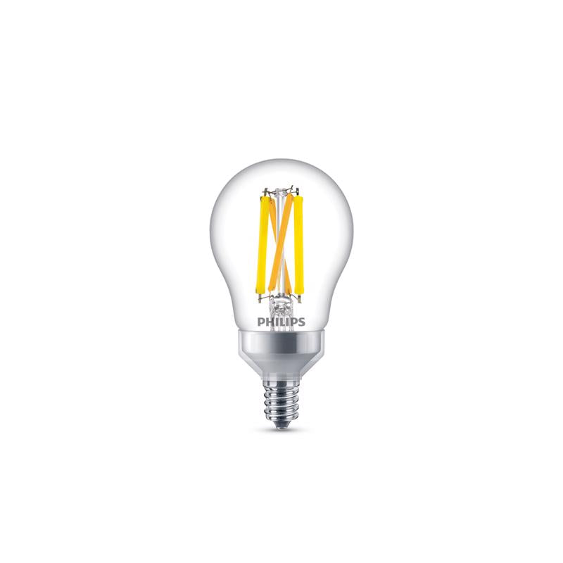 Philips Ultra Definition A15 E12 (Candelabra) LED Bulb Soft White 60 Watt Equivalence 2 pk