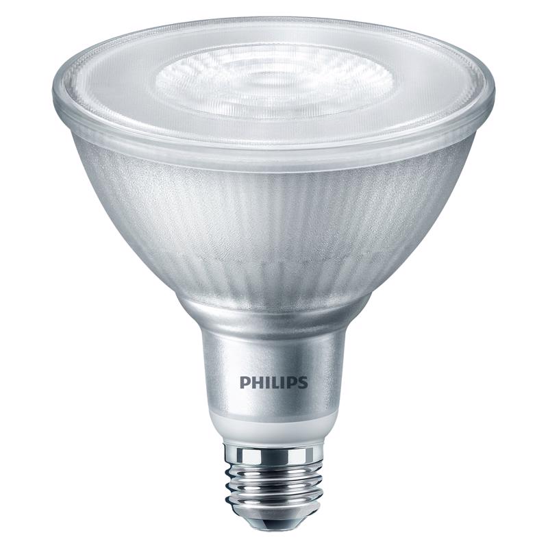 Philips PAR 38 E26 (Medium) LED Floodlight Bulb Bright White 120 Watt Equivalence 2 pk