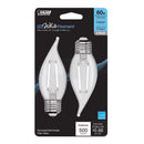 LED BA10 E26 60W DL 2PK