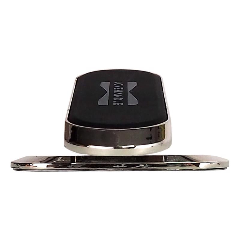 LoveHandle Black/Silver Magnetic Cell Phone Car Mount For All Mobile Devices