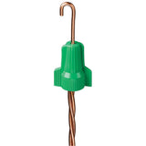 WNG WIRE CONCTR GRN 10PK
