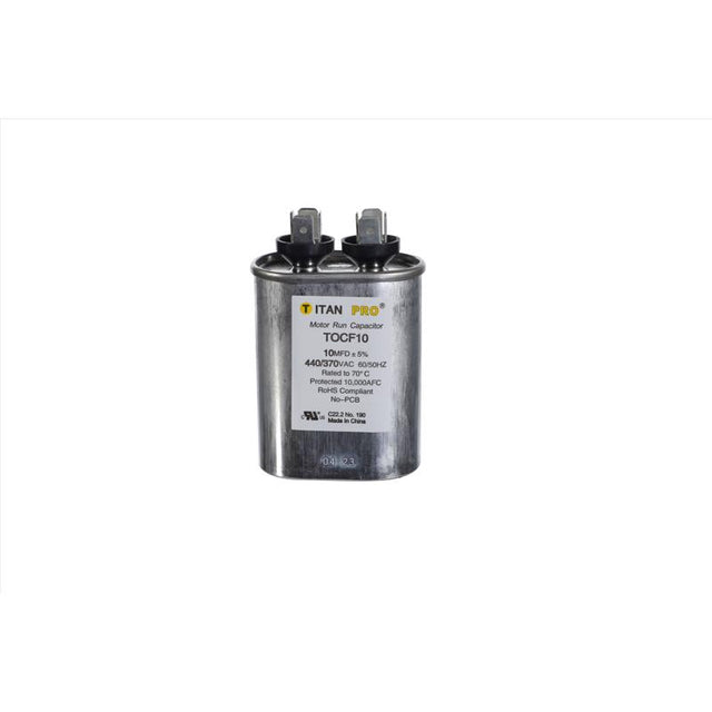 OVAL RUN CAPACTR 10 MFD