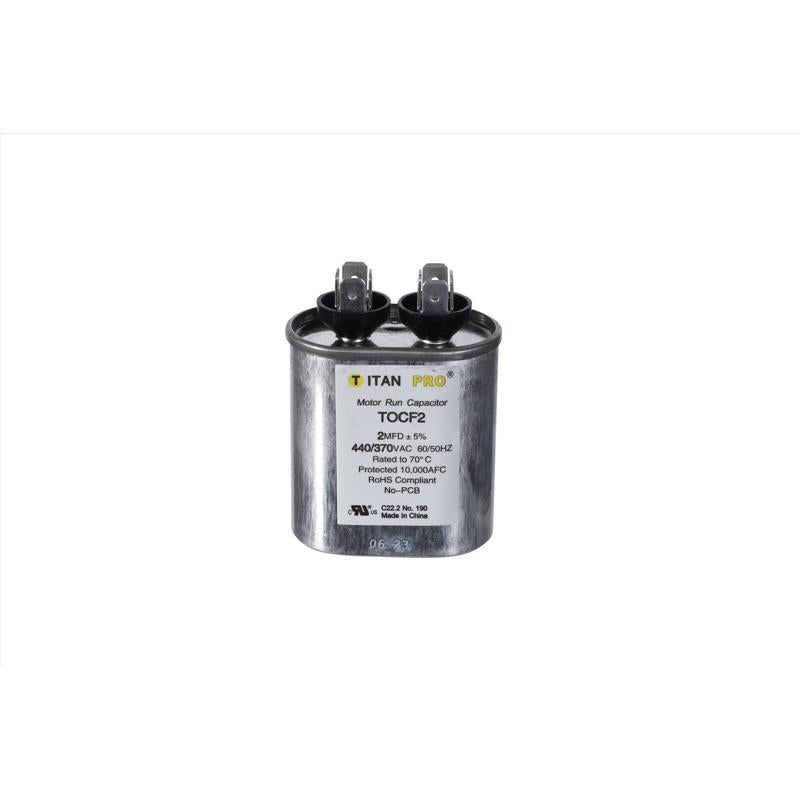 OVAL RUN CAPACTR 2 MFD