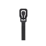 RETYZ EveryTie 6 in. L Black Cable Tie 20 pk