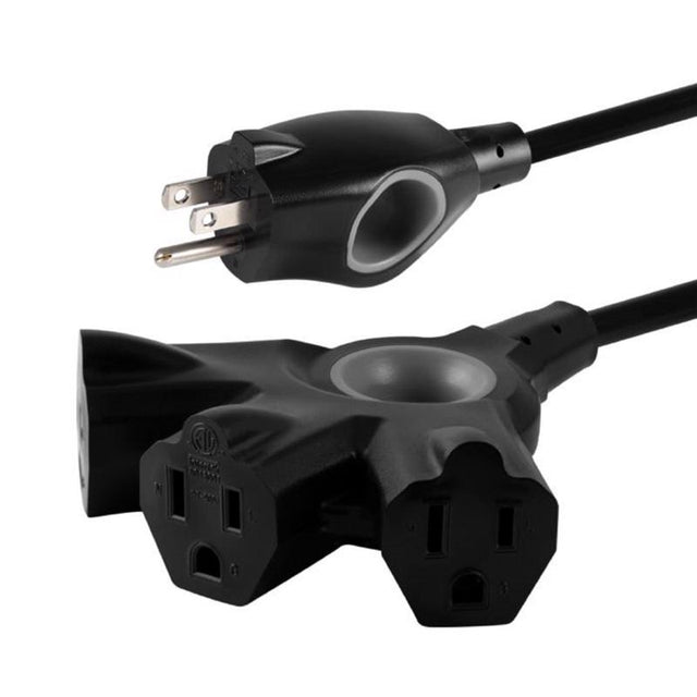 EXTNSN CORD GRD BLK 15'