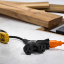 Jasco Philips Indoor or Outdoor 15 ft. L Black Extension Cord 16/3