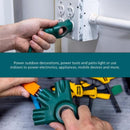 Jasco Philips Indoor or Outdoor 25 ft. L Green Extension Cord 16/3