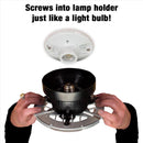 ETI Folding Panel E26 (Medium) LED Bulb Bright White 40 Watt Equivalence 1 pk