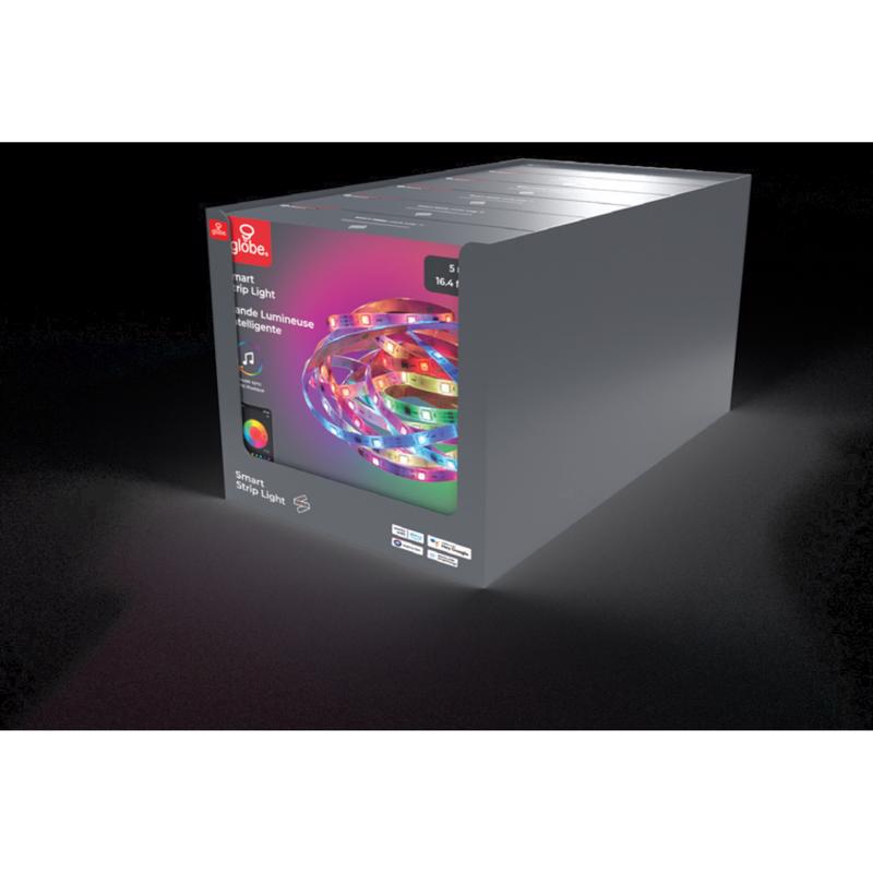 Globe Electric 5 ft. L Color Changing Plug-In LED Tape Light 1 pk