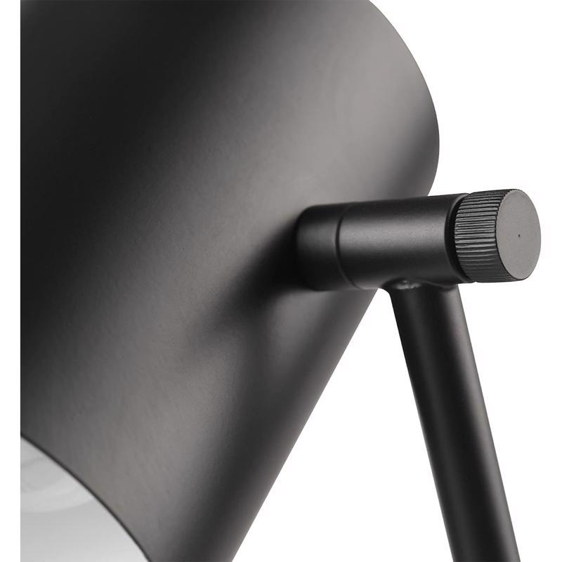 Globe Electric Sahara 14 in. Matte Black Desk Lamp