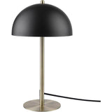 DESK LAMP MT BL BOWL 15"