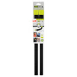TWIST TIES BLK 72" 2PK